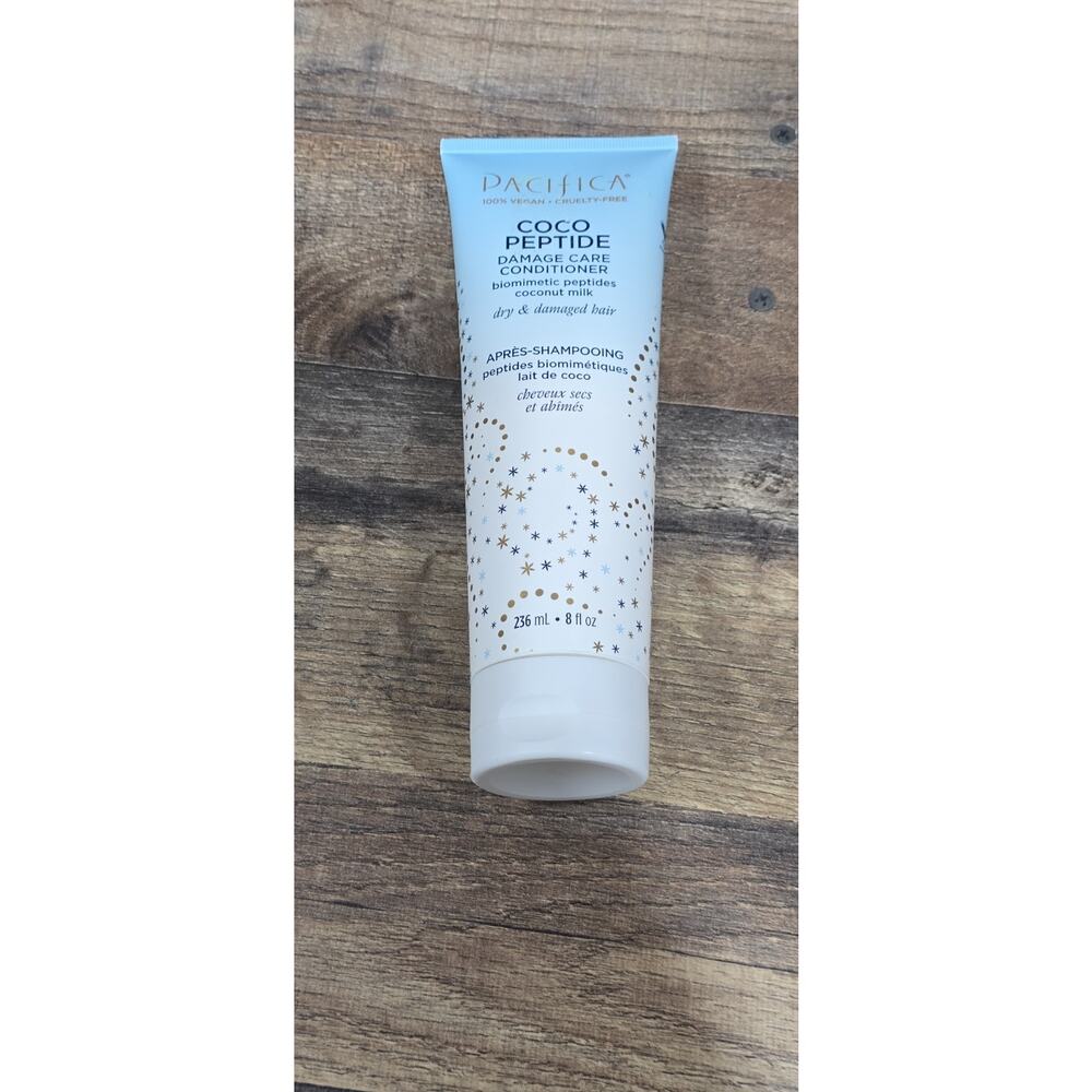 Pacifica Coco Peptide Damage Care Condition 8 FL Oz New